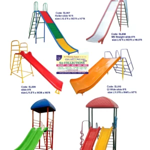 Outdoor & Indoor Playground Slides Collection - Durable Kids' Play Equipment