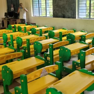 Durable Plastic Kids' Desk & Chair Sets - Primary School/Kindergarten Classroom Furniture