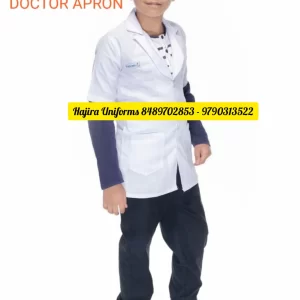 Kids' Doctor Lab Coat/Apron - White Fancy Dress Costume for School & Role Play