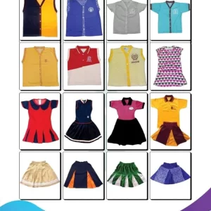 Girls' Uniform and Fancy Wear Collection - Overcoats, Frocks, Skirts, and Tops