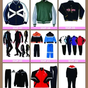Custom School & Team Sports Uniforms, Tracksuits, and Athletic Jackets (HUP Series)